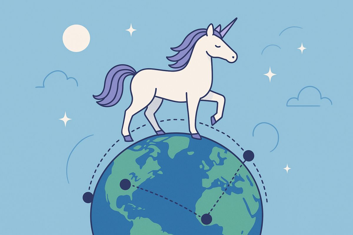 Global reach of unicorn startups